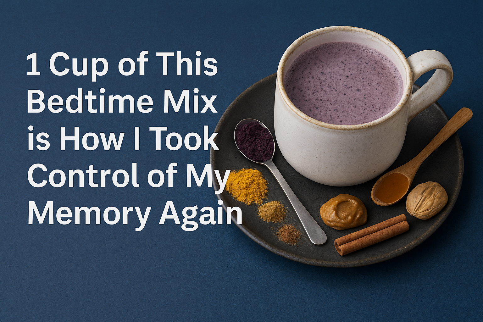 1 Cup of This Bedtime Mix is How I Took Control of My Memory Again